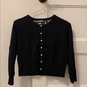 Karl Lagerfield crop cardigan